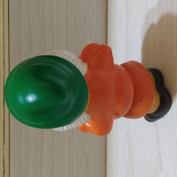 Vintage Snow White & The Seven Dwarfs "Sneezy" Squeaky Toy Rubber Figure - Picture 3 of 5